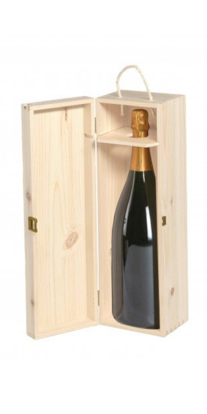 Cassetta in massello di pino per Magnum Champagnotta 1,5 L.