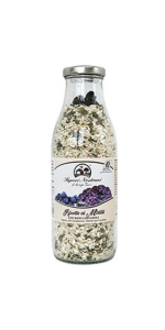 Risotto ai Mirtilli (in bottiglia del latte in vetro)